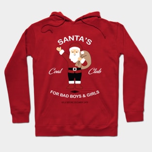 Santa's Coal Club Hoodie